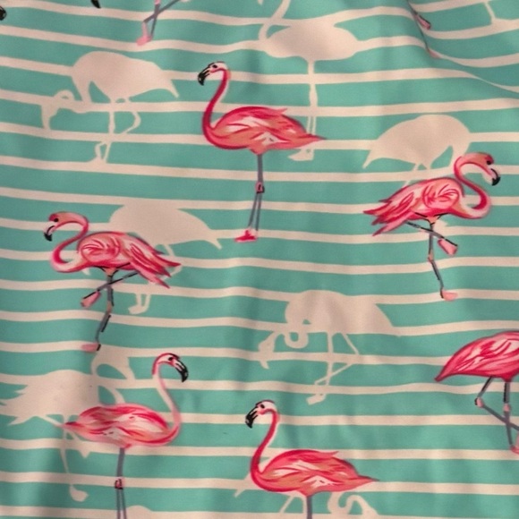 Flamingo Print Swimsuit - Picture 9 of 9